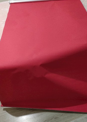 Kırmızı Modern Düz Stor Perde - Görsel 11