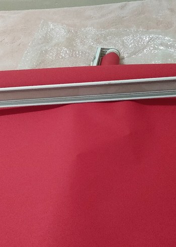 Kırmızı Modern Düz Stor Perde - Görsel 7