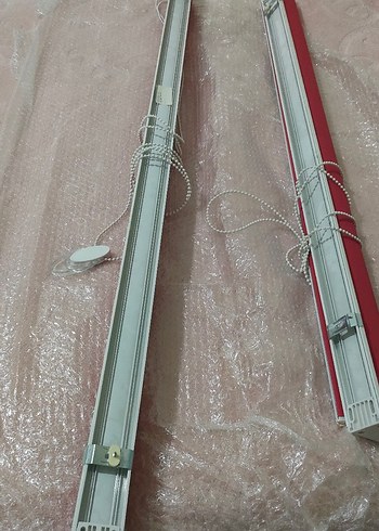 Kırmızı Modern Düz Stor Perde - Görsel 14