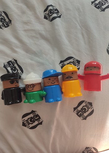 Ikea Renkli Mini Animasyon Figürleri Seti