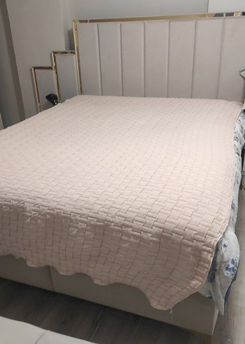 toz pembe m Pastel Düz Yatak Örtüsü mavi rengi de mevcuttur