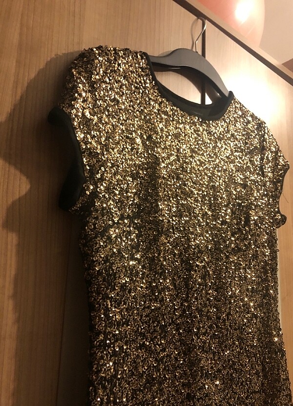 Mango Payet Elbise - Görsel 2