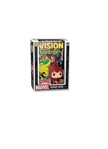 Scarlet Witch Comic Cover Funko 