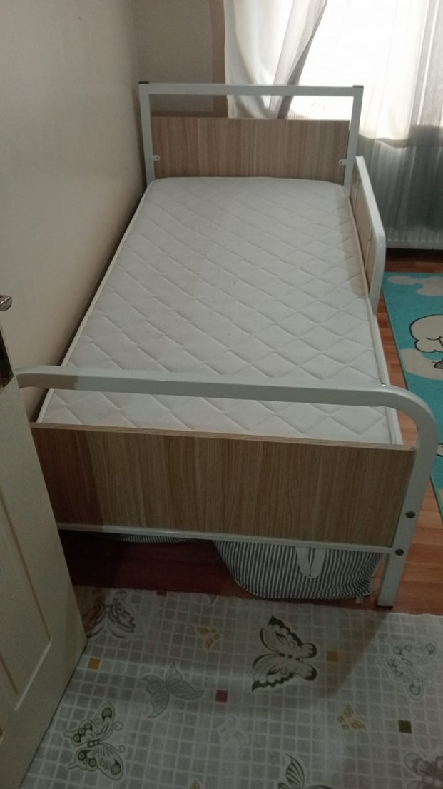 Bej Renkli Düz Yatak Koruyucu - Görsel 2