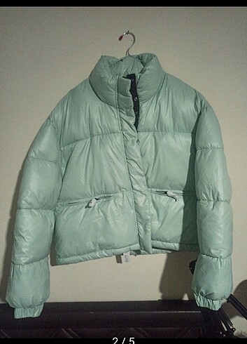 tally weijl mint yeşili şişme mont 