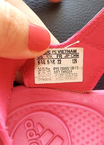 22 Beden Adidas Kız Bebek- Kız Çocuk Sandalet