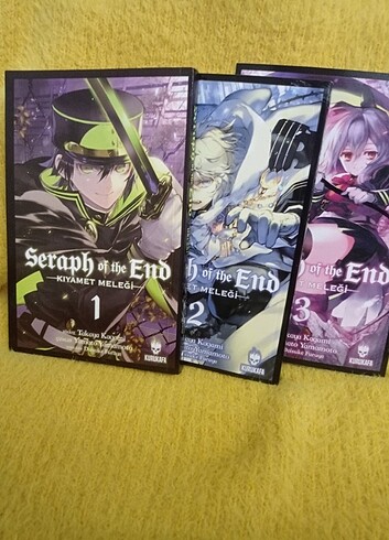 Seraph Of The End Türkçe Manga Kıyamet Meleği 1 2 3 cilt