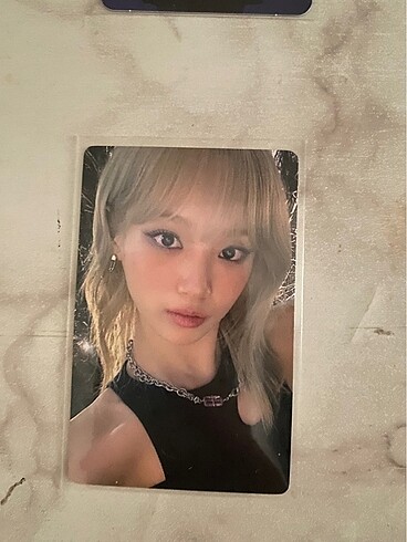 Kim Chaewon easy pc photocard fotokart le sserafim izone