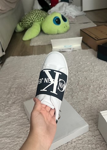 36 Beden beyaz Renk Beyaz Kadın Spor Ayakkabı Velcro Bantlı