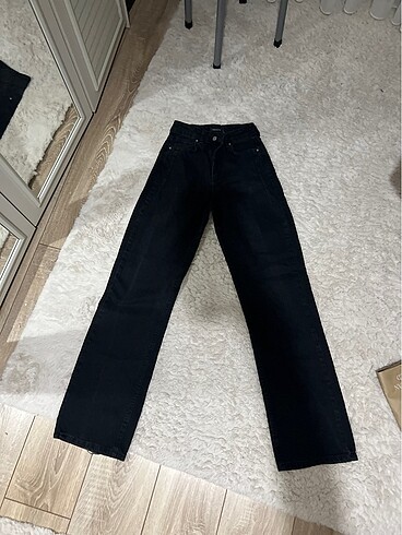 xs Beden siyah Renk Jean kot pantolon