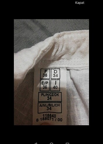 m Beden Keten pantolon