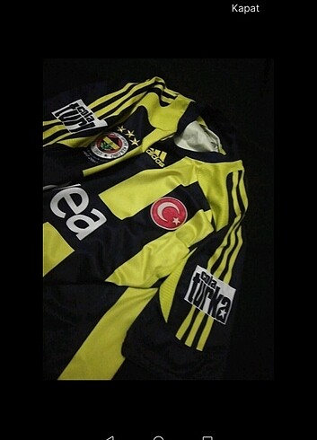 s Beden sarı Renk Fenerbahçe forması 
