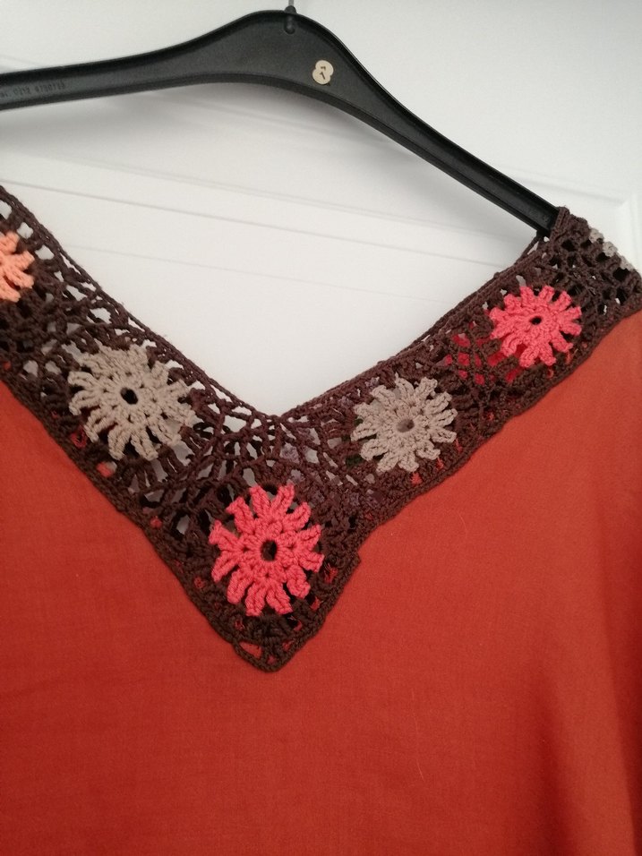 V Yaka , tasarım, Tunik, pareo, plaj elbisesi - Görsel 3