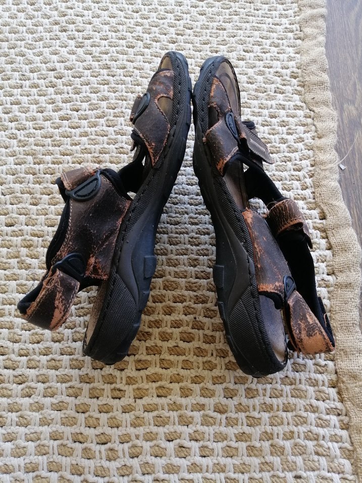 Almanyadan, erkek, 44 no Kahverengi  Sandalet - Görsel 3