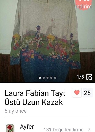 Laura Ashley Laura Fabian tayt üstü kazak