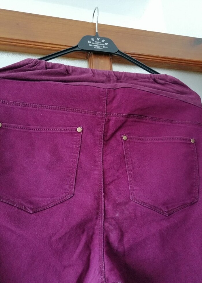 Zara, esnek 40 beden hamile pantolon  - Görsel 4