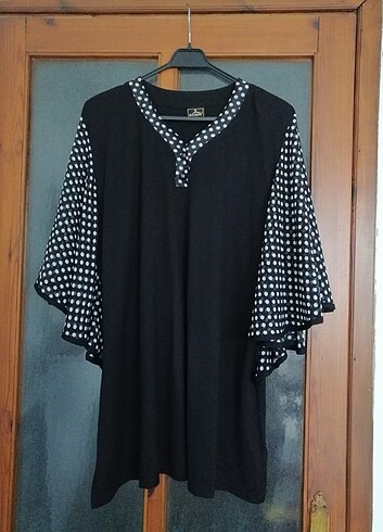 Yeni Şifon kollu penye bluz, tunik
