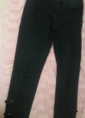 Siyah jean pantolon 