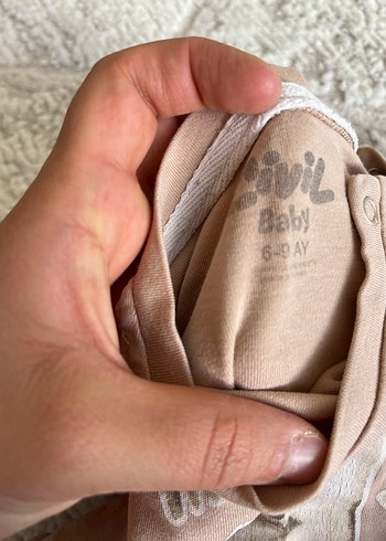 6-9 Ay Beden çeşitli Renk Bebek kazak pantolon