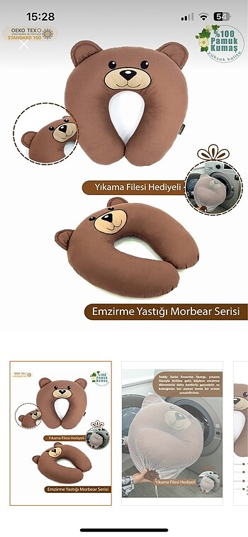 BabyJem Emzirme yastığı