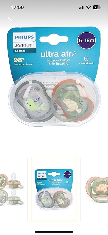 Philips avent 6-18 ay emzik