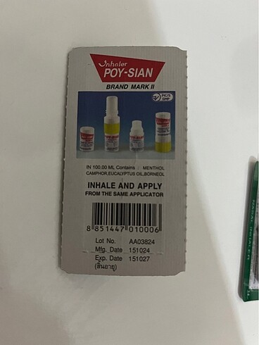 Diğer Poy Sian Aromaterapi