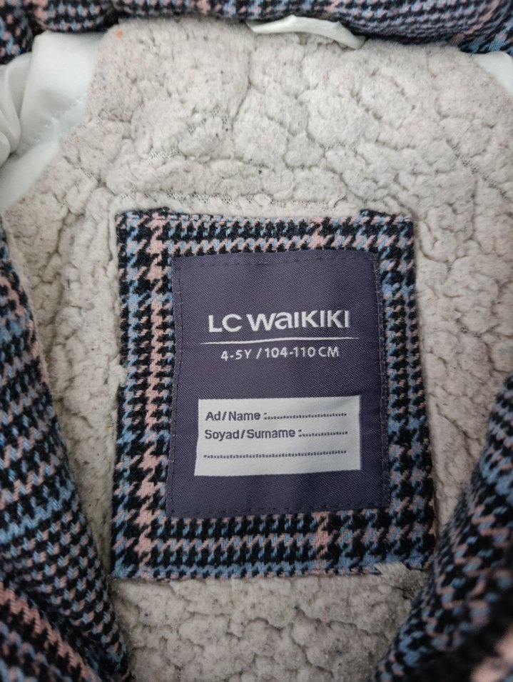 Erkek Çocuk Gri Düğmeli Kaban - Görsel 2