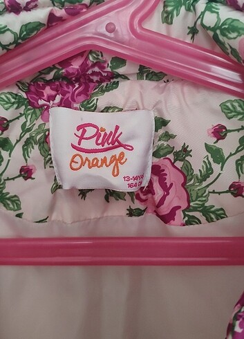 13-14 Yaş Beden pembe Renk pink orange 13 14 yaş şişme yelek