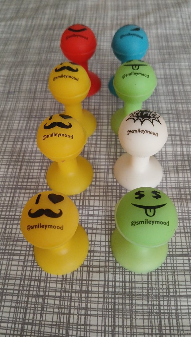 Renkli Emoji Popsocket Seti - Görsel 2