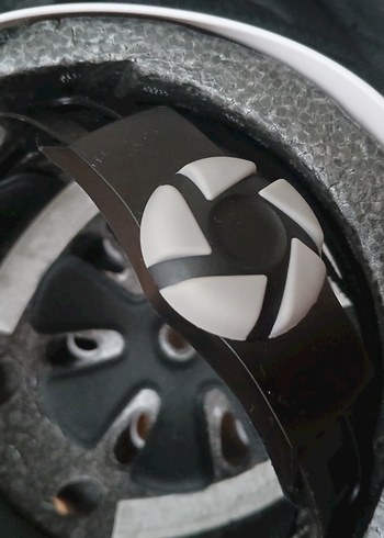 Beyaz Gri Oxelo Dizlikleri ve kasket - Görsel 12