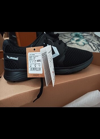 Hummel 38 spor ayakkabı siyah yeni