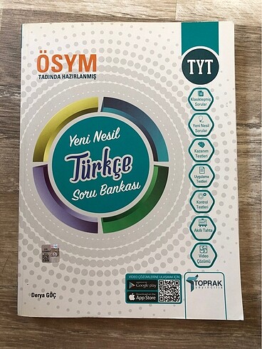 TOPRAK YAYINLARI TYT TURKCE SORU BANKASI