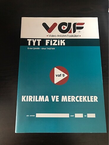 Tyt fizik fasikül