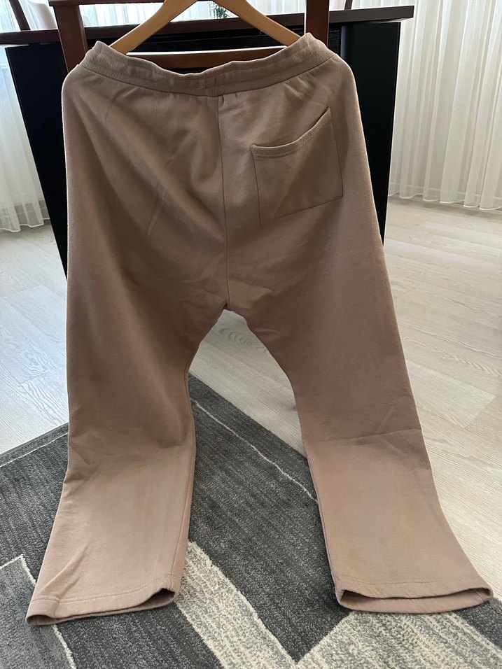 Erkek koton baggy eşofman - Görsel 2