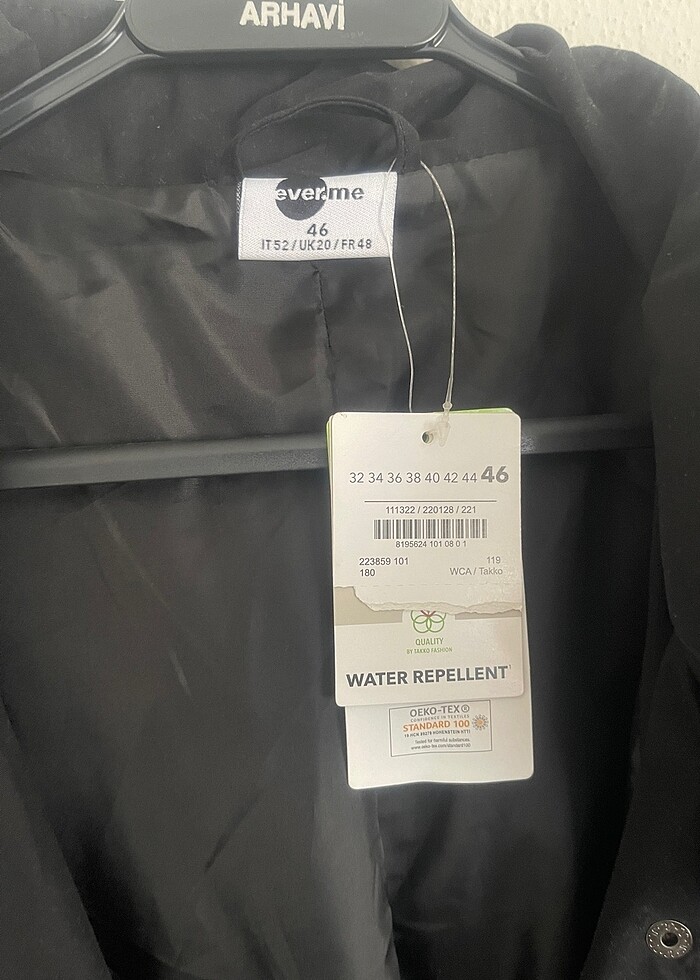 Kadın uzun mont - Görsel 4