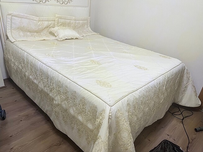 Zebra casa çeyizlik yatak örtüsü