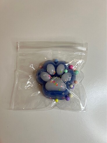 Diğer Mavi büyük pati taba squishy