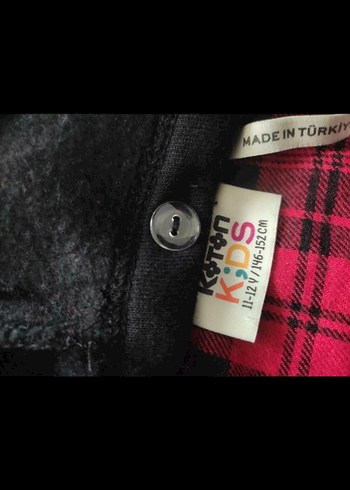 Kapüşonlu Kırmızı Ekose erkek Gömlek - Görsel 3