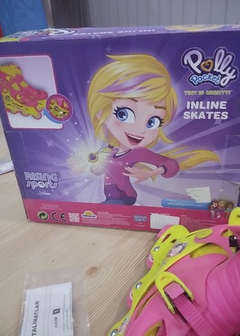 Pembe-Sarı sadece iki kere kullanılmış 34/37 numara - Görsel 9