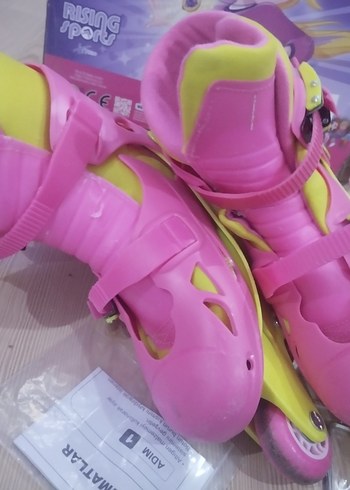 Pembe-Sarı sadece iki kere kullanılmış 34/37 numara - Görsel 7