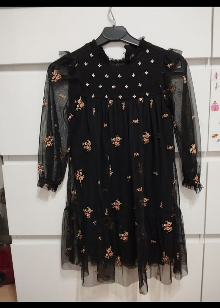 Zara tül elbise - Görsel 4