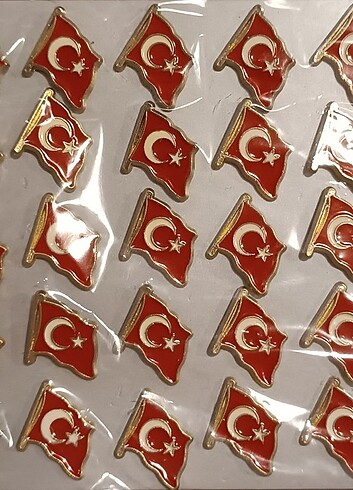 Türk Bayrağı Rozet