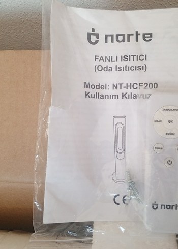 kule tipi seramik ısıtıcı ve soğutma - Görsel 11