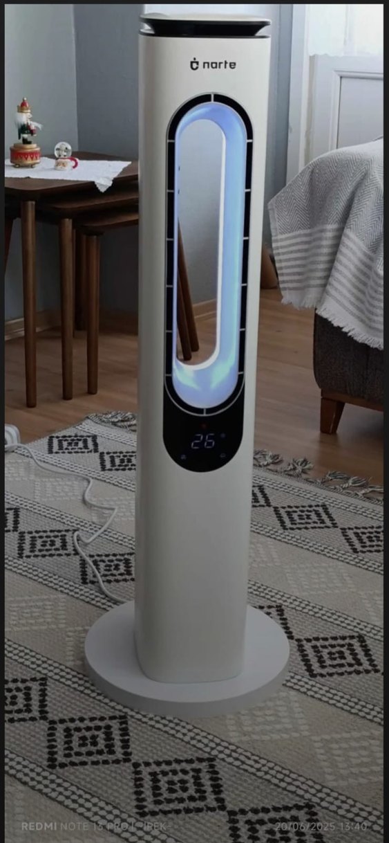 kule tipi seramik ısıtıcı ve soğutma - Görsel 5