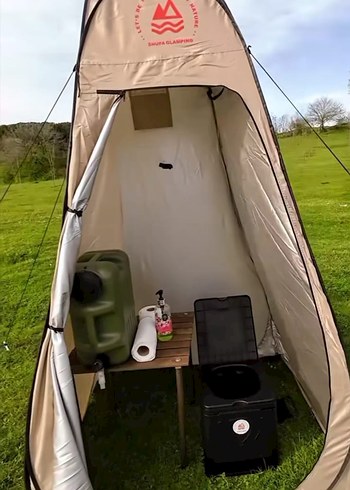 Otomatik Plaj Kamp Alanı Soyunma Giyinme Duş Wc Çadırı Fotoğraf - Görsel 10