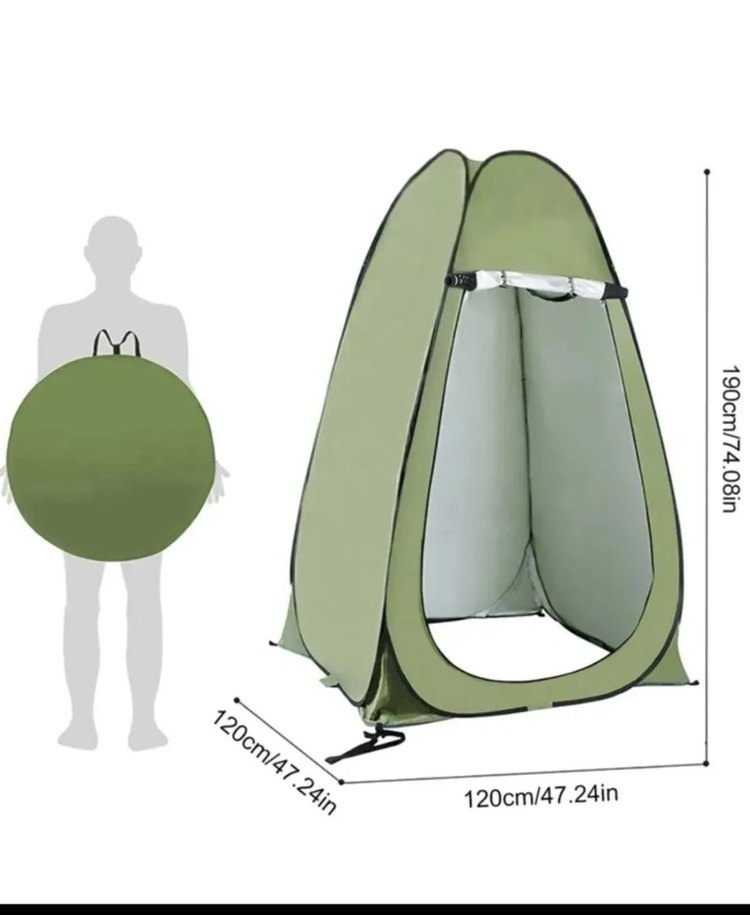 Otomatik Plaj Kamp Alanı Soyunma Giyinme Duş Wc Çadırı Fotoğraf - Görsel 5