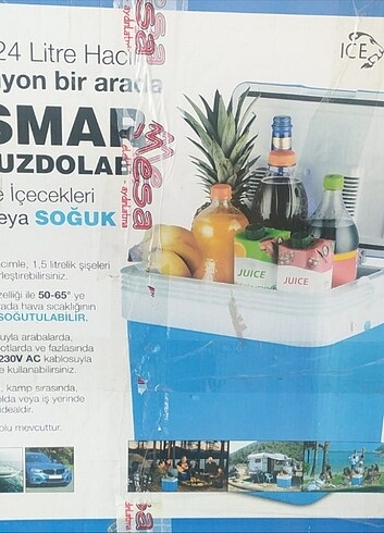 Wismar 24 litre-12 ve 220 volt araç-oto buzdolabı