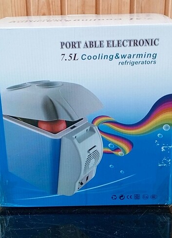 7,5 litre 12 volt oto buzdolabı ve ısıtma