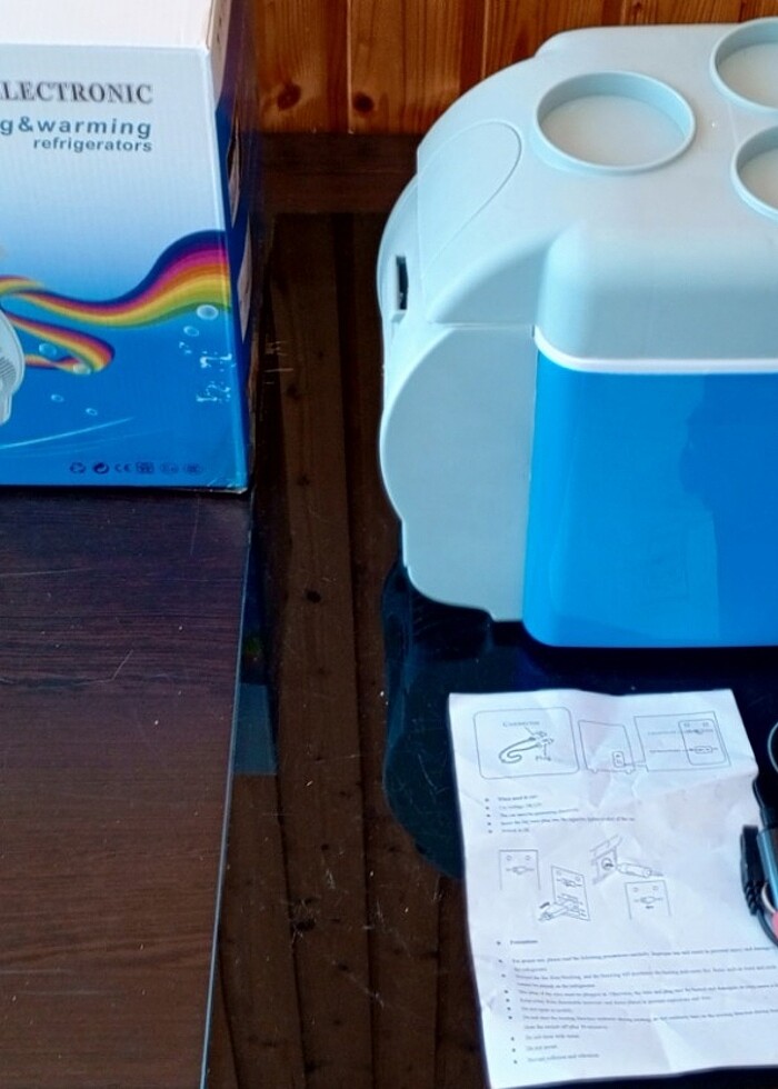 7,5 litre 12 volt oto buzdolabı ve ısıtma - Görsel 5