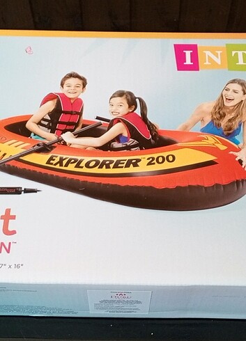 Intex Explorer 200 Şişme Bot Set (Pompa ve Kürek Dahildir.) - Görsel 7